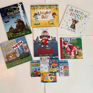 Kids Book & Flash Card Bundle All New